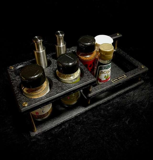 XWAG PRODUCTS エックスワッグプロダクツ　スパイステージ三脚ver SPICE-TAGE 三脚Ver.｜MAT BLACK EDITION（ブラックウレタン塗装