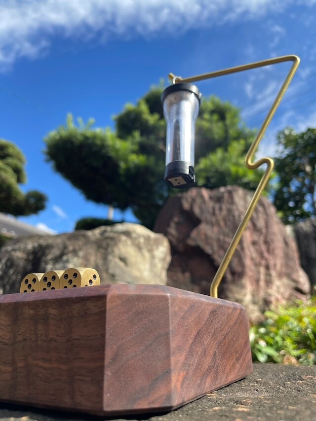CAM-CHIRO-RIN|WALNUT|無塗装仕上げ|XWAG PRODUCTS
