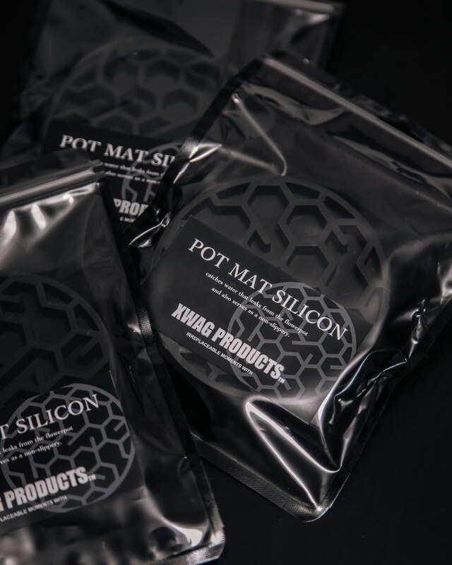 POT MAT （SILICON）｜Mサイズ 3枚SET｜XWAG PRODUCTS