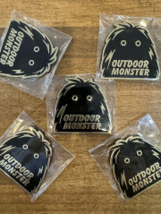 メタルワッペン｜ピタゴラベース6周年ver｜OUTDOOR MONSTER