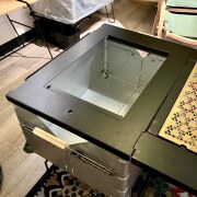 【SALE 10%OFF】シェルコン50 アイアントップフレーム 天板 ブラック ｜802PRODUCTS