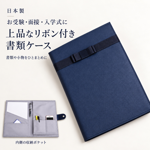 日本製 お受験書類ケース cf-018