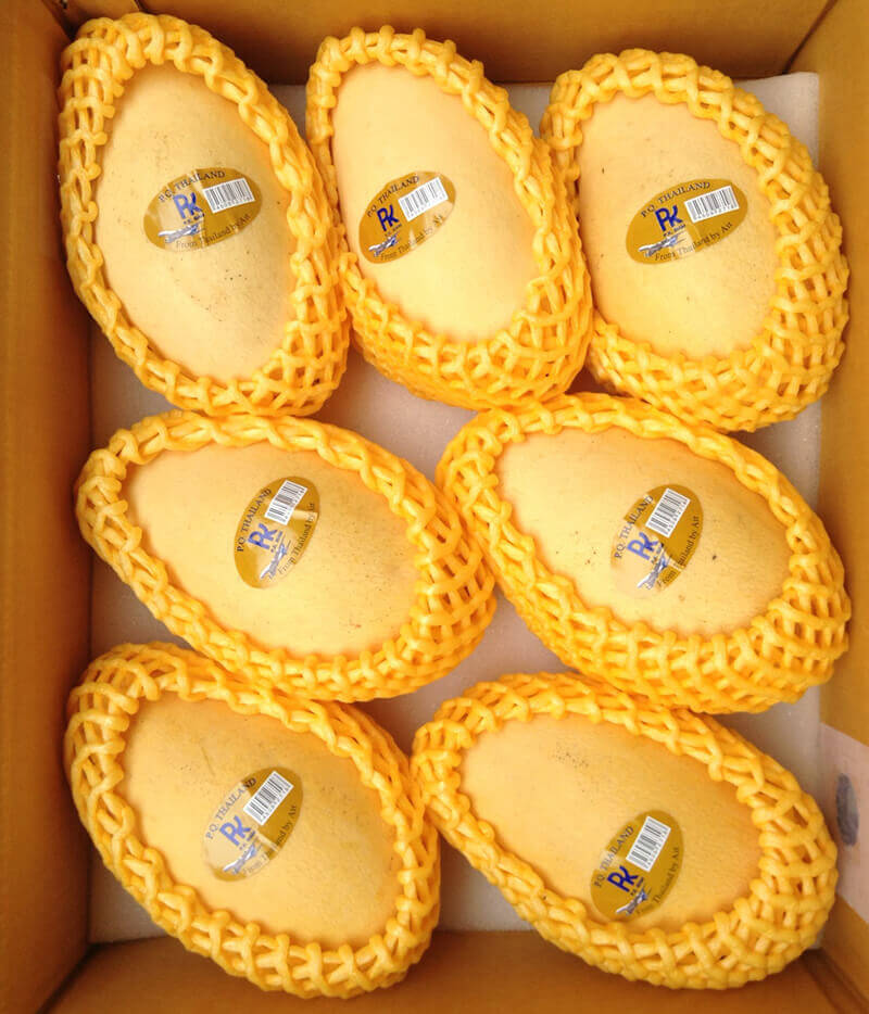 フレッシュマンゴー(ナムドックマイ)2.8kg (6個-9個)/FRESH MANGO (NAMDOK MAI)