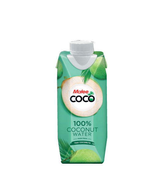 ココナッツウォーター UHT100%(330ml)/Coconut Water Malee COCO(330ml)