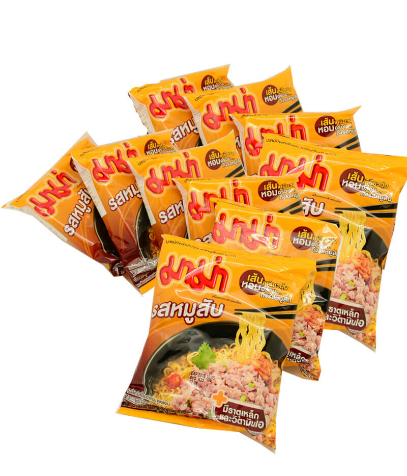 ポーク味ラーメン(60gx10pc)/INSTANT NOODLES PORK FLAVOUR(60gx10pc)