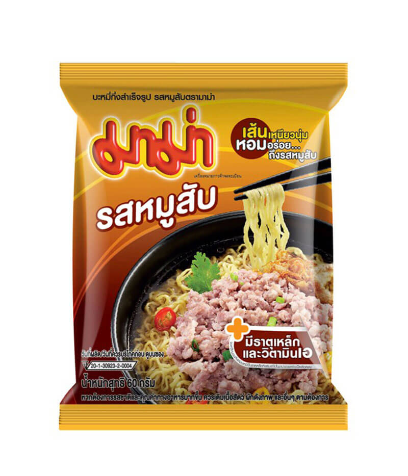 ポーク味ラーメン(60g)/INSTANT NOODLES PORK FLAVOUR(60g)