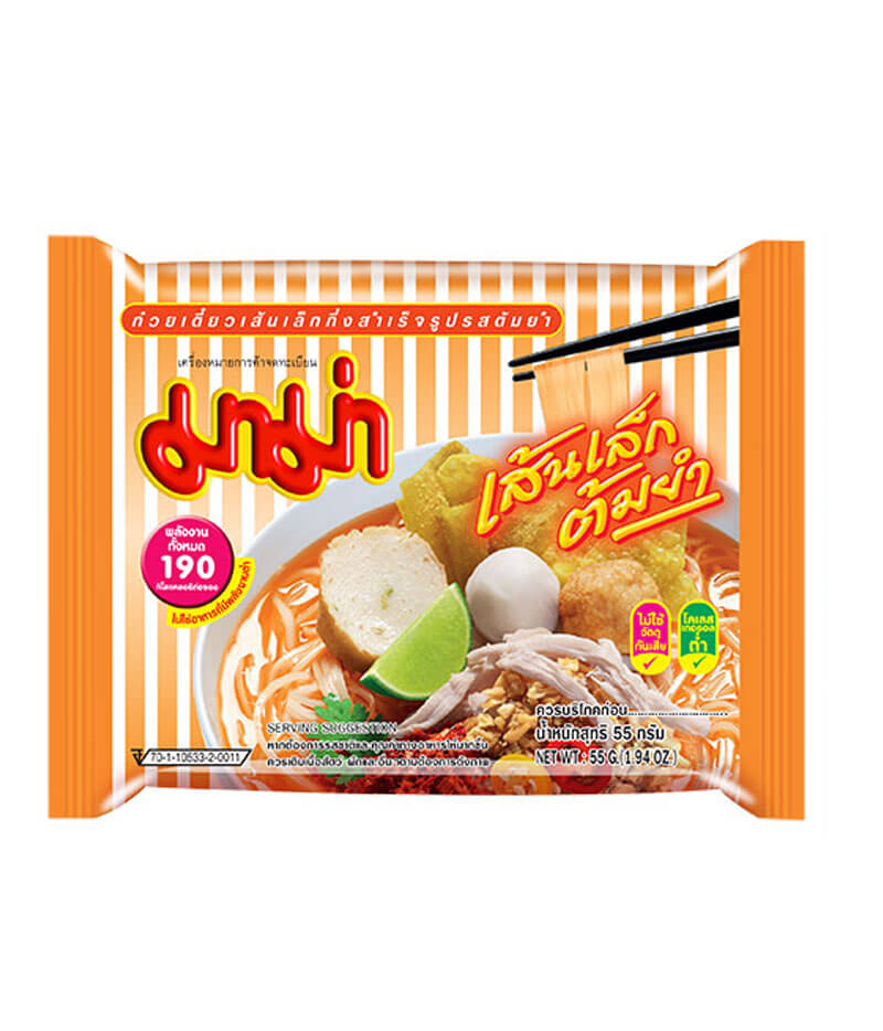 米粉 2mmタイプ<トムヤムスープ>(55g)/INSTANT RICE NOODLES TOMYAM FLAVOUR(55g)