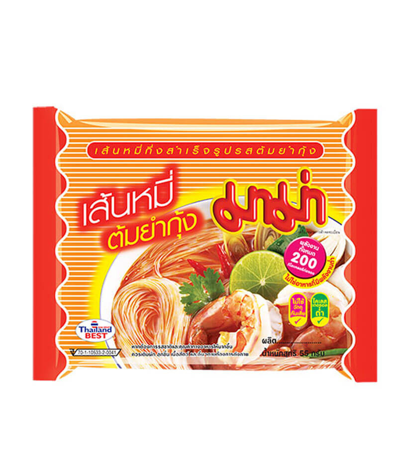 米粉 極細タイプ<トムヤムスープ>(55g)/INSTANT RICE VERMICELLI NOODLES TOMYAM FLAVOUR(55g)