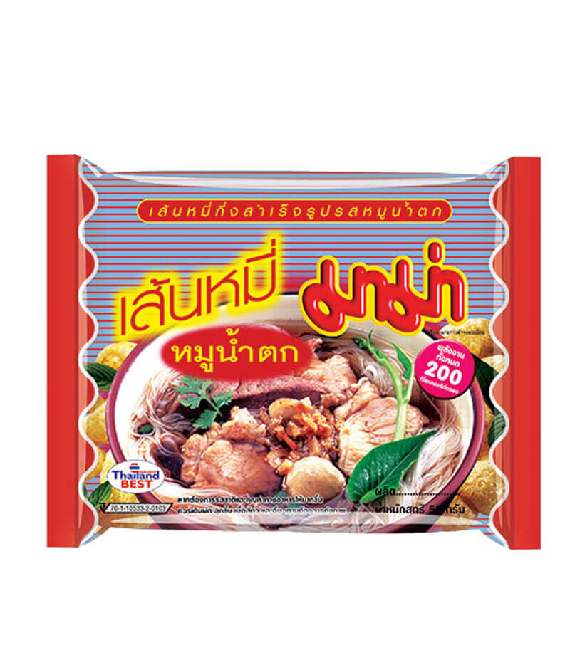 米粉極細タイプムーナムトック(55g)/INSTANT RICE VERMICELLI NOODLES MOO NAM TOK FLAVOUR(55g)