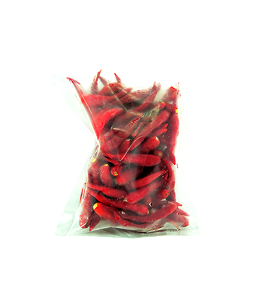 冷凍 赤唐辛子(200g)/SMALL RED CHILLI  W/O STEM(200g)
