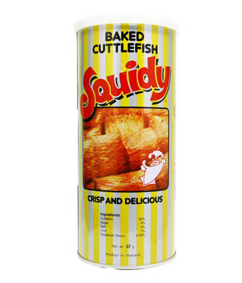 イカチップ スクィッディー　缶 (60g)/SQUIDY(60g)