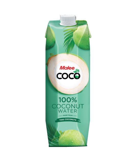 UHT１００％ココナッツウォーター(１L)/MALEE NAM MAPRAOW UHT (１L)