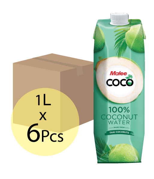 ココナッツウォーター UHT100%(1000mlx6pc)/Coconut Water(1000mlx6pc)