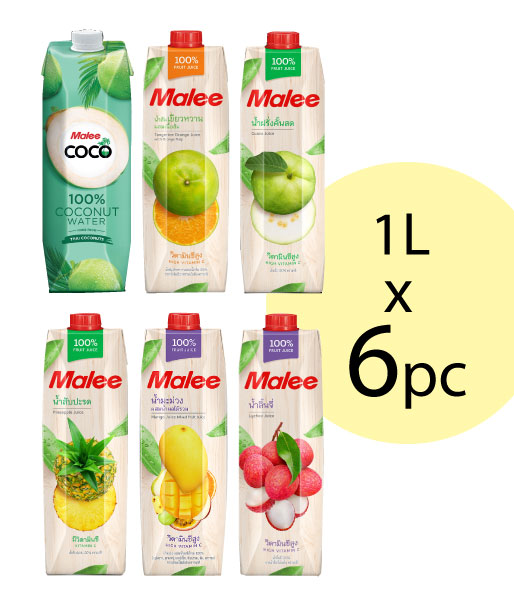 トロピカル100% ドリンクセット(1,000mlx6pc)/FRUIT JUICE  SET (1,000mlx6pc)