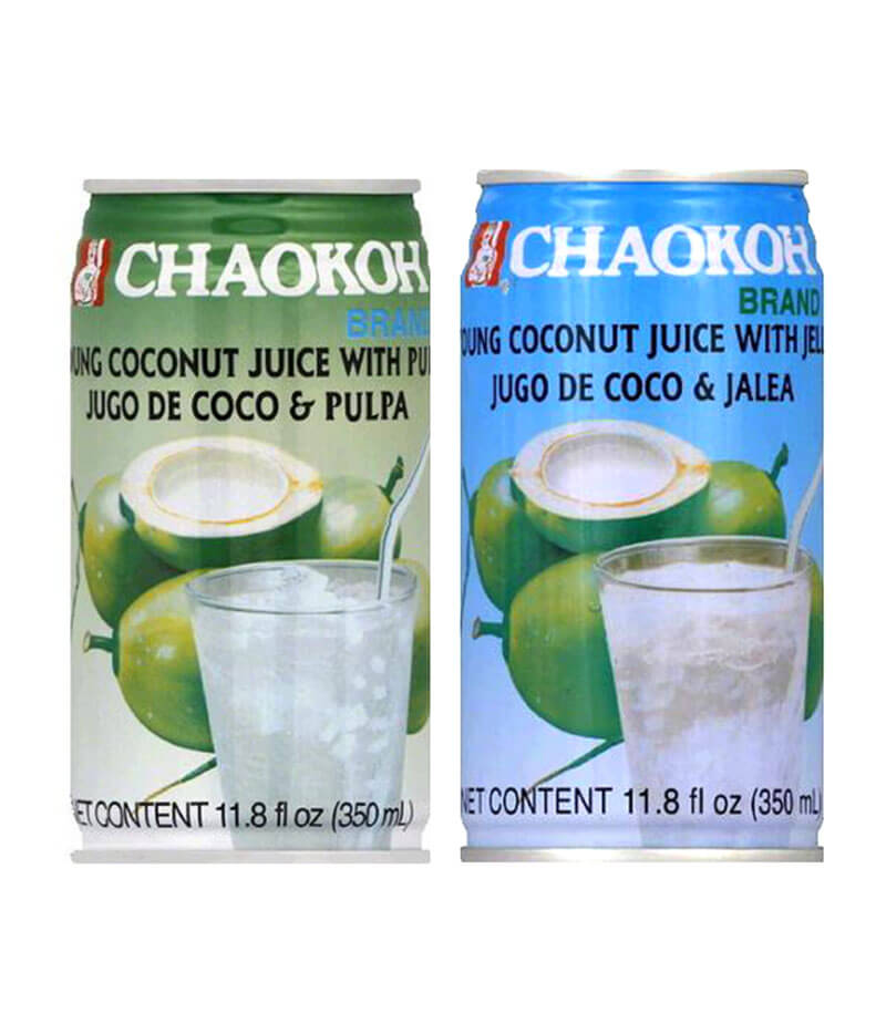 チャオコー ココナッツジュースセット(350mlx24pc)/COCONUT JUICE CHAOKOH BRAND(350mlx24pc)