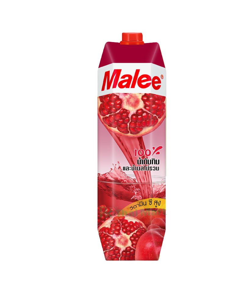 マリーブランド UHT100%ザクロミックスジュース（濃縮還元）1,000ml /MALEE 100% POMEGRANATE JUICE MIXED
