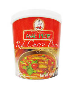 レッドカレーペースト(メープロイ)(400g)/RED CURRY PASTE （MAE PLOY）CUP (400g)