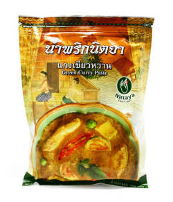 グリーンカレーペースト(ニタヤ)(500g)/GREEN CURRY PASTE （NITTAYA） (500g)