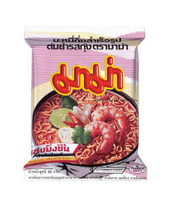 トムヤム ラーメン(55g)/INSTANT NOODLES SHRIMP FLAVOUR (TOM YAM KUNG)(55g)