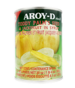 トディパーム&ジャックフルーツ アロイディー(545g)/TODDY PALM's SEED & JACKFRUIT IN SYRUP(AROY-D)(545g)