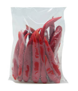 冷凍 赤唐辛子 小(200g)/LARGE RED CHILLI  W/O STEM(200g)