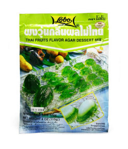 ウン　ポラマイタイ(115g)/THAI FRUITS FLAVOR AGAR DESSERT MIX(115g)