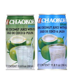 チャオコー ココナッツジュースセット(350mlx24pc)/COCONUT JUICE CHAOKOH BRAND(350mlx24pc)