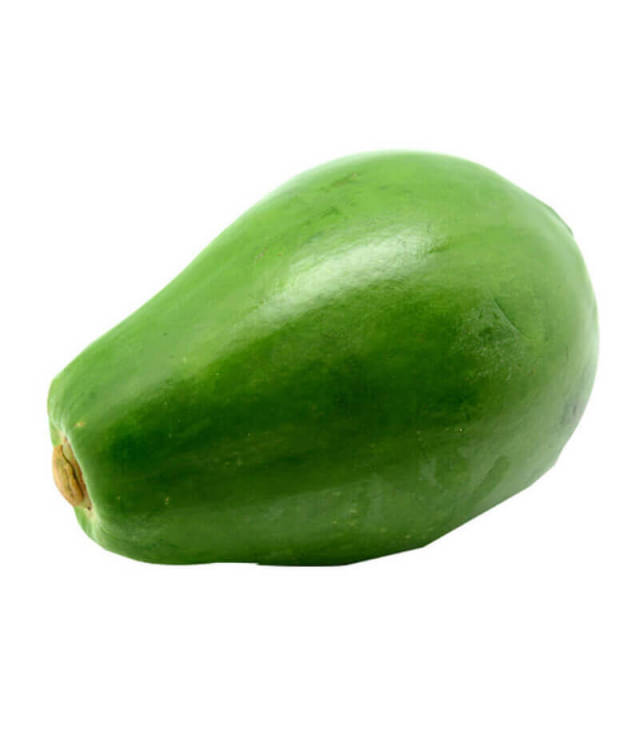 生鮮 グリーンパパイヤ 1pc(450-600g)/GREEN PAPAYA1pc(450-600g)