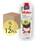 マリーブランド UHT100%マンゴスチンミックスジュース（濃縮還元）1,000ml× 12個 /MALEE 100% MANGOSTEEN JUICE MIXED
