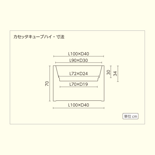カセッタキューブ