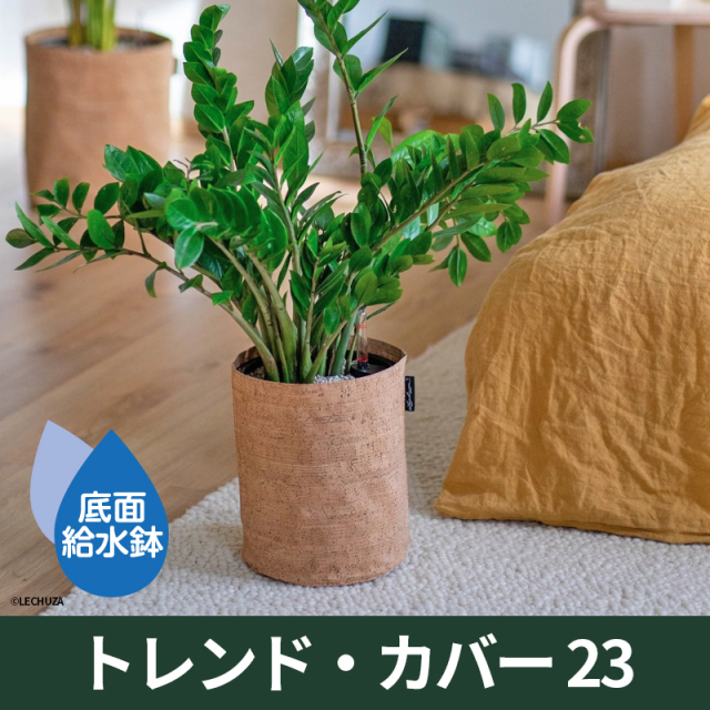 底面給水機能付きプランター【レチューザエコノミー】トレンドカバー23　LECHUZA