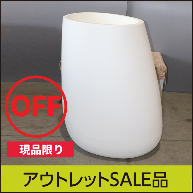 【訳あり】アウトレットSALE★大型商品につき送料別途★【ボンドム】ストーン100【STONE】・プラスチック・樹脂製・自然的なフォルムプランター