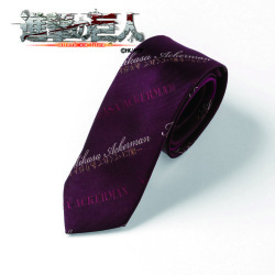 [TVアニメ『進撃の巨人』] 進撃の巨人 ネクタイ 「ミカサ・アッカーマン」モデル GNAT04-03