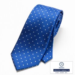 [NEWS] ベーシック（8.0cm） 長さ約145cm ブルー系ドット柄 P94NWT997