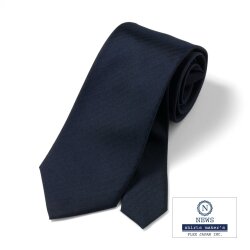 [NEWS] ベーシック（8.0cm） 長さ約145cm ネイビー系無地織り柄 P94NWTA06