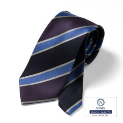 [NEWS] ベーシック（8.0cm） 長さ約145cm パープル系ストライプ P94NWTA12