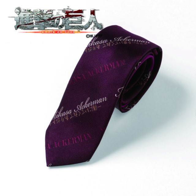 TVアニメ『進撃の巨人』] 進撃の巨人 ネクタイ 「ミカサ・アッカーマン