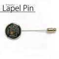 [軽井沢シャツ] ラペルピン　スティック型　紋章モチーフ P93KZP029