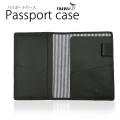[TRAVELIST] パスポートケース ブラック 140mm×104mm×6mm P93TVR001