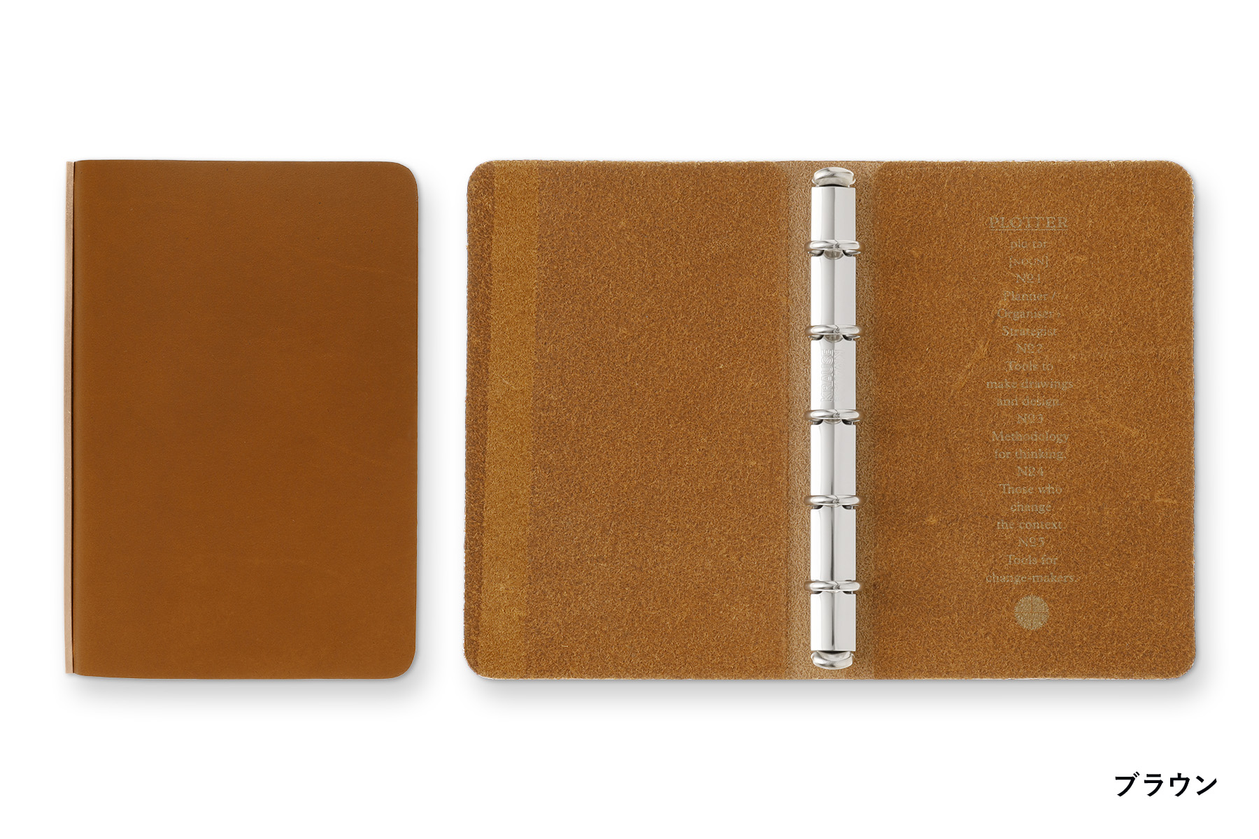 PLOTTER（プロッター）公式通販｜5012 レザーバインダー リスシオ ミニ  