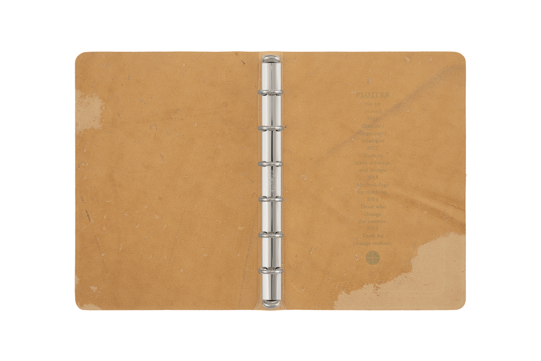 PLOTTER（プロッター）公式通販｜5012 6穴リングレザーバインダー 