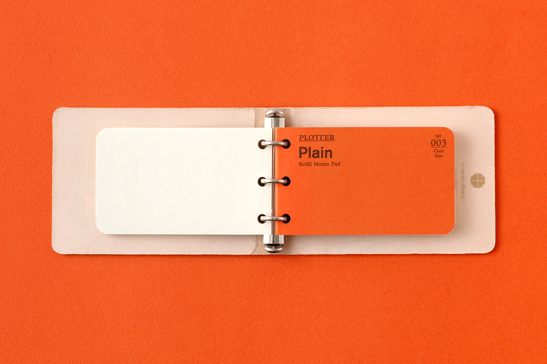 plotter ムラ染めコードバン 3穴リングレザーバインダー PLOTTER（プロッター）公式通販｜オンラインショップ限定 コードバン 3