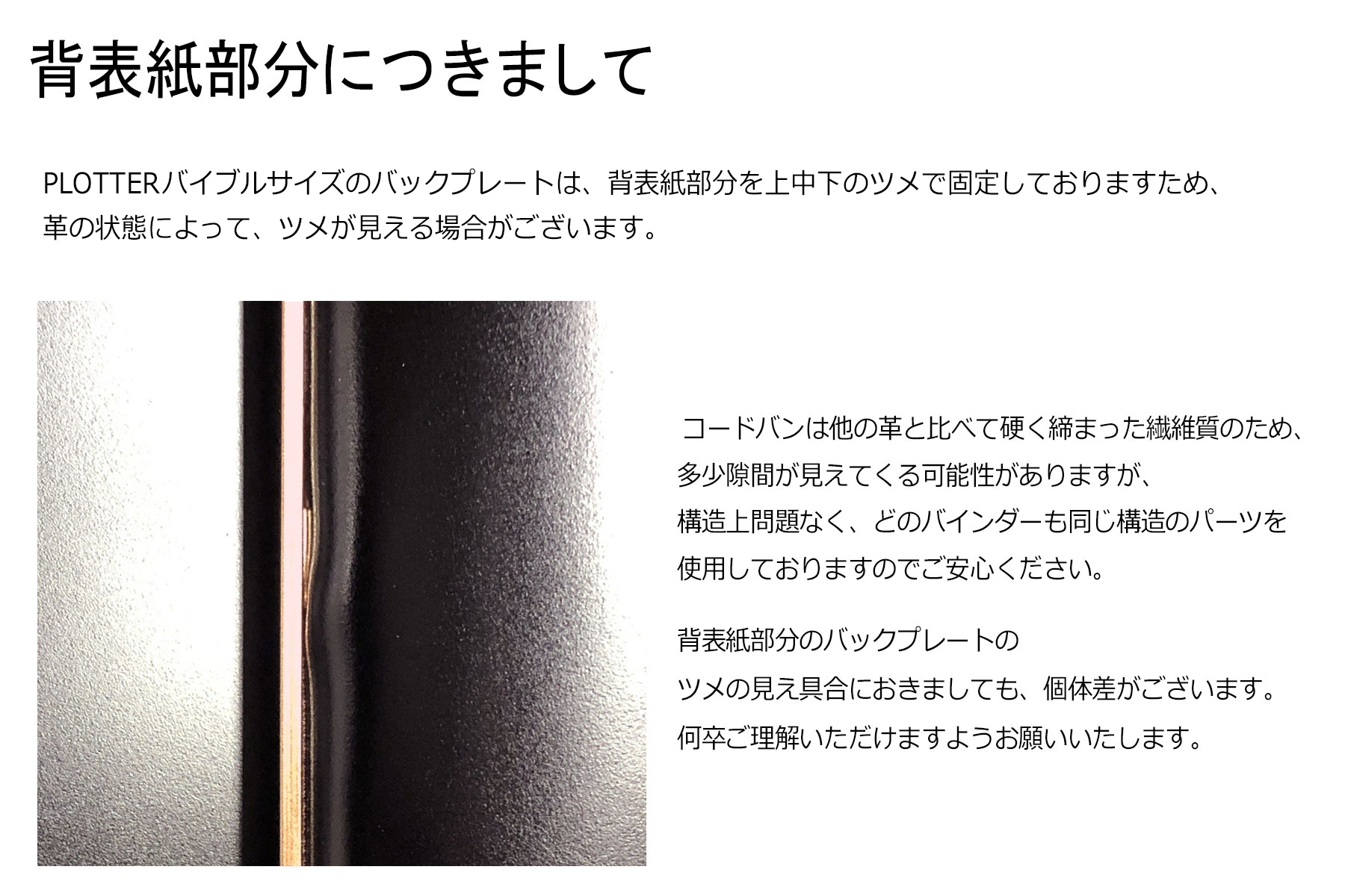 PLOTTER（プロッター）公式通販｜オンラインショップ限定 コードバン 6 