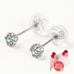 ダイヤモンド ピアス プラチナ レディース ダイヤピアス アレルギーフリー 0.30ct ギフト プレゼント 母の日