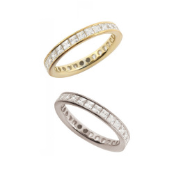 キュービックジルコニア ハート＆キューピッド ジルコニア リング 指輪 ジルコニア レディース エタニティ フルエタニティ プリンセスカット