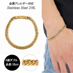フリーレーベルステンレスネックレス316L