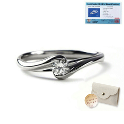 ダイヤモンド リング 指輪 プラチナ 一粒 レディース 0.1ct Pt900 ダイヤリング プロポーズリング ギフト 喜ぶ