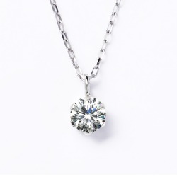 ダイヤモンド ネックレス レディース プラチナ 一粒ダイヤ PT900 ペンダント 0.15ct ギフト 喜ぶ プレゼント