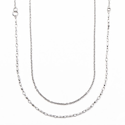 チェーン ネックレス チェーンネックレス ロングネックレス 金属アレルギー ステンレス316L サージカルステンレス 医療用 重ね付け レディース メンズ 男女兼用 80cm ゴールド シルバー ジュエリー アクセサリー 結婚式 シンプル 誕生日 プレゼント 女性 男性 彼女 ギフト