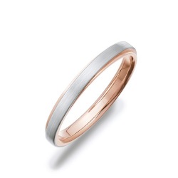 結婚指輪 プラチナ K18 ペア リング 指輪 マリッジリング マリッジ ペアリング メンズ ジュエリー アクセサリー PT950 K18PG コンビ ピンクゴールド ブランド プチマリエ シンプル ペアジュエリー プレゼント 男性 記念日 ギフト 誕生日プレゼント 母の日